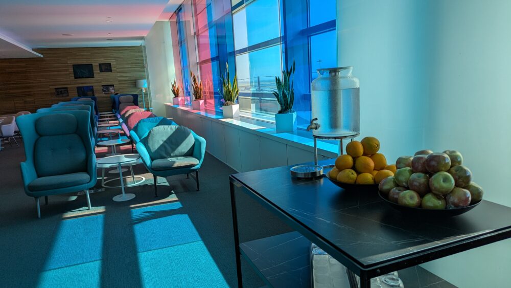 ヴァージン・アトランティック航空のクラブハウスの室内