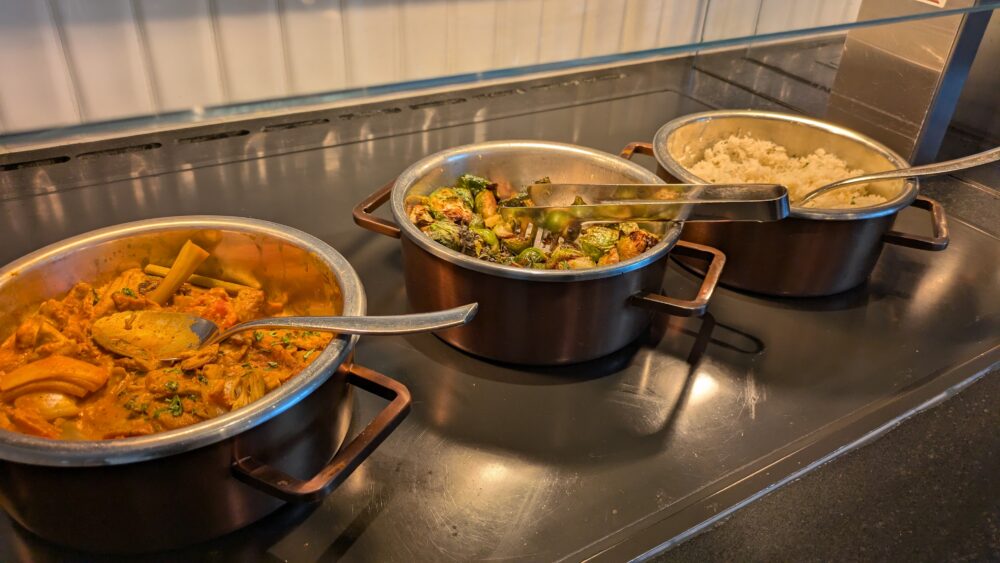 ブリティッシュ・エアウェイズ(British Airways)のホットミール