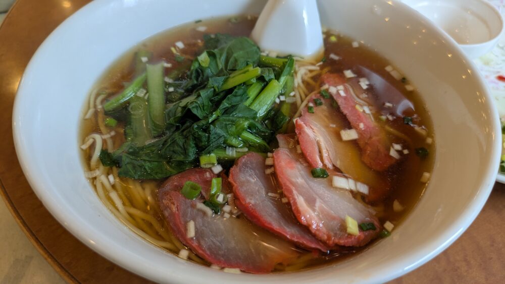 一楽のチャーシュー麺