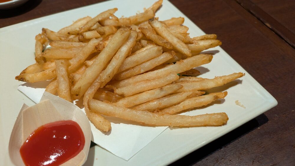 庄や上野駅前店のポテトフライ