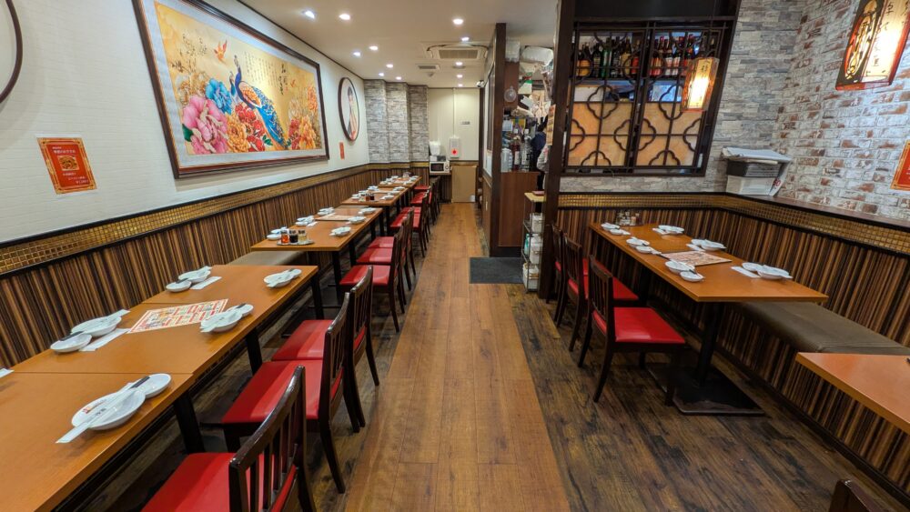 桂園銀座店の店内