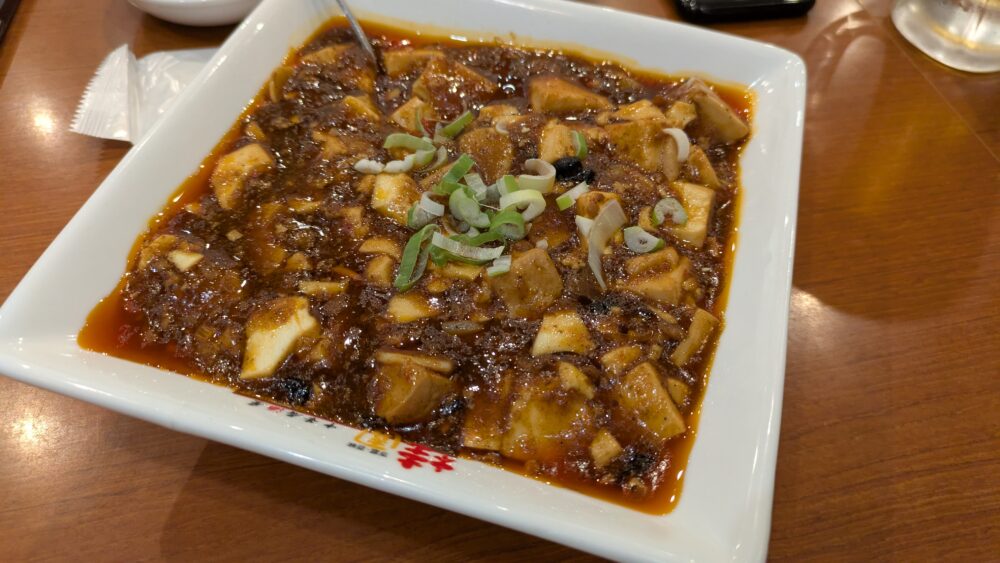 桂園銀座店の麻婆豆腐