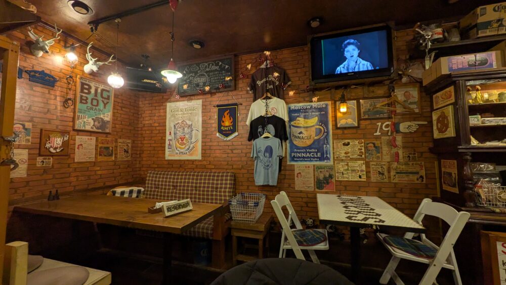 18ステーキダイナーの店内