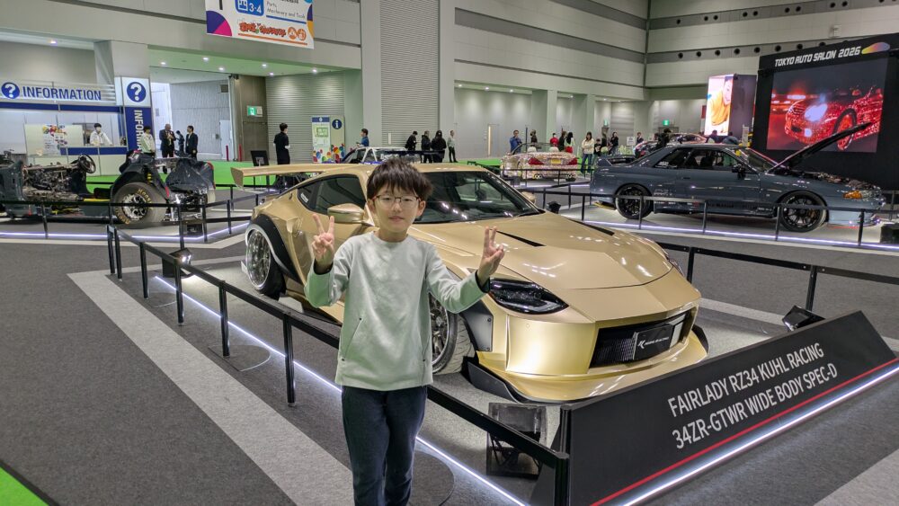 ジャパンモビリティショーの南3南4エリアは子どもが好きなクルマがたくさん！