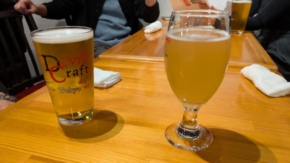 デビルクラフト浜松町のクラフトビール