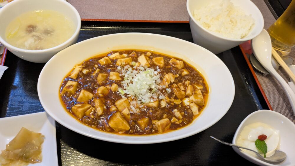 彩福の麻婆豆腐ランチ