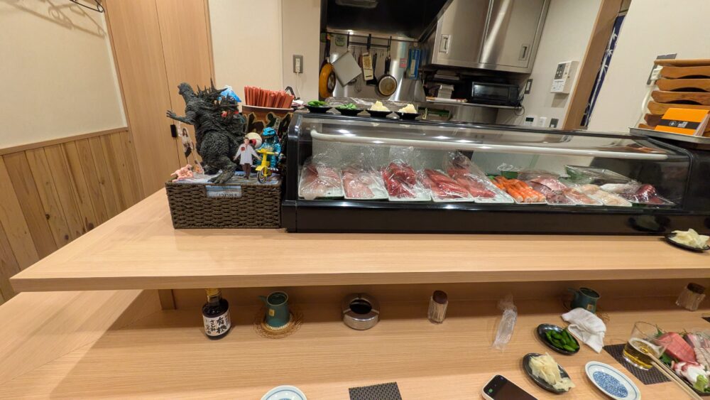 次郎長寿司の店内