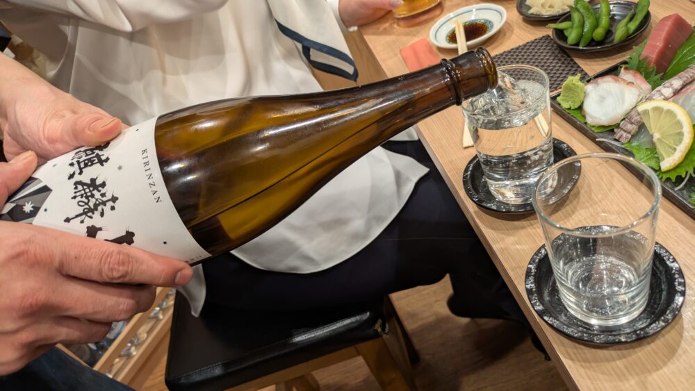 次郎長寿司の日本酒