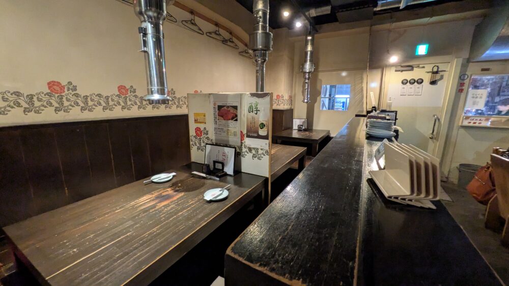 ぼたんの小上がり席