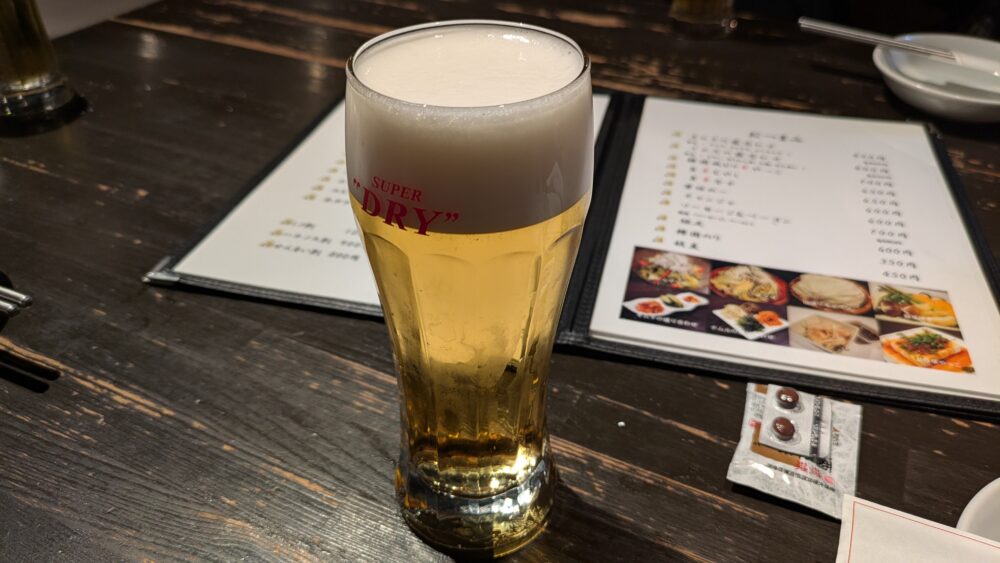 ぼたんのビール