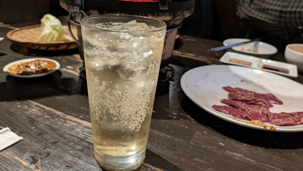 ぼたんのハイボール