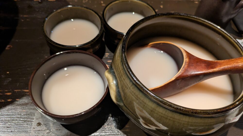 ぼたんのマッコリ