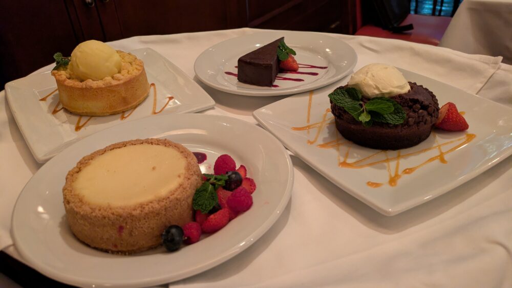 ルースクリスのデザート