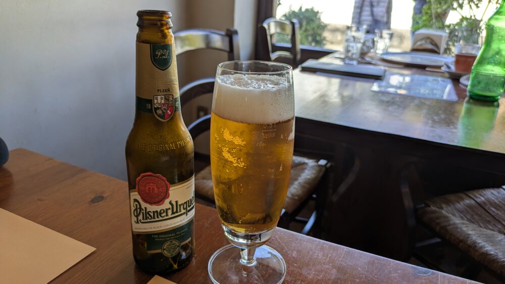 ピッツェリアドゥエランピオーニのピルスナーエルケル