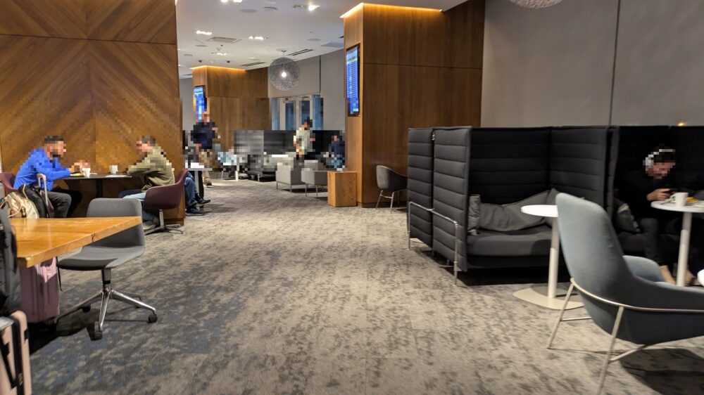 ラスベガス空港アメックスセンチュリオンラウンジのプラチナカードエリア