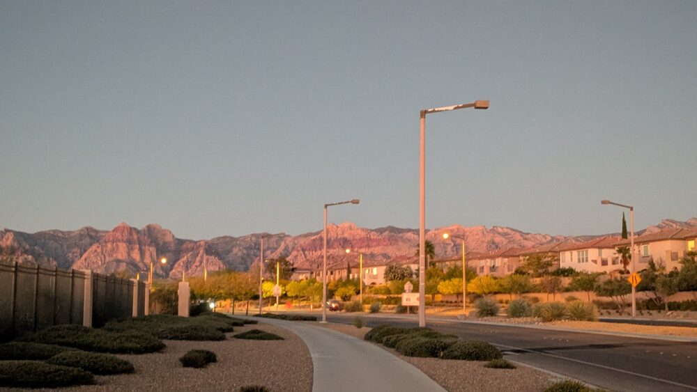 レッドロックキャニオンジョギングその1