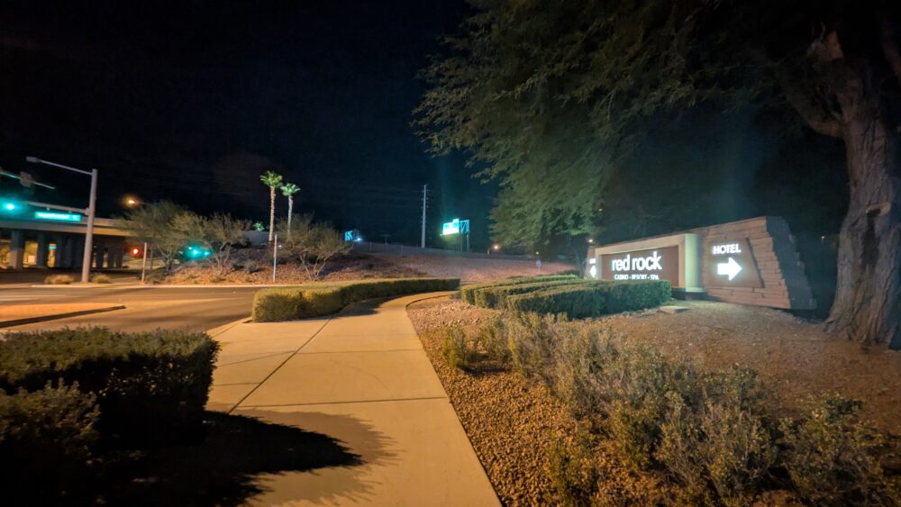 レッド・ロック・カジノ・リゾート・アンド・スパの周りをランニング