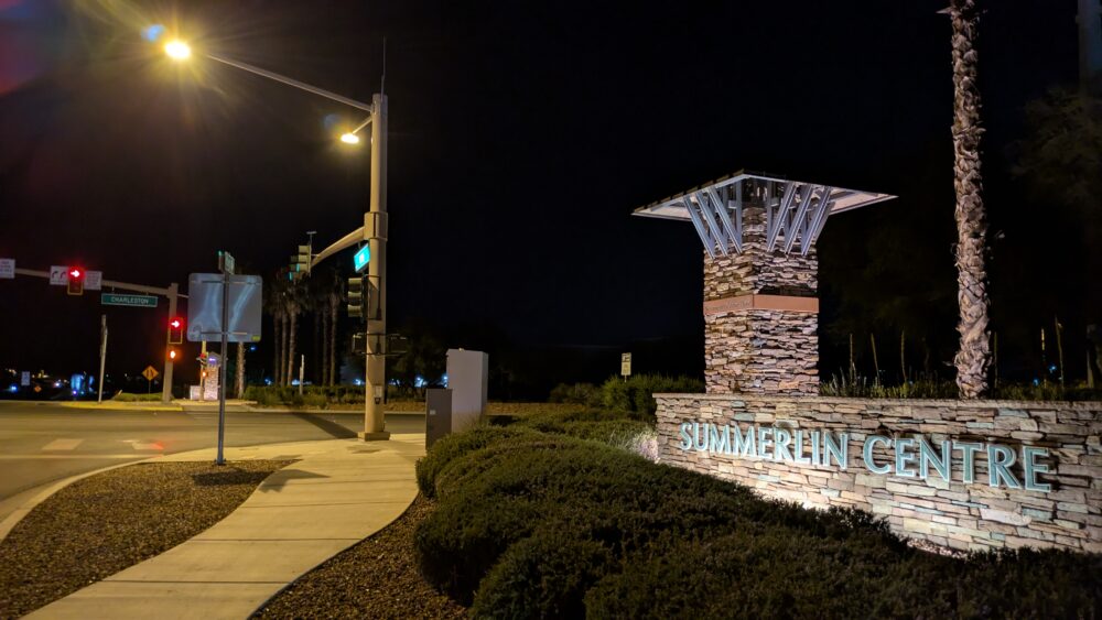 レッド・ロック・カジノ・リゾート・アンド・スパの角