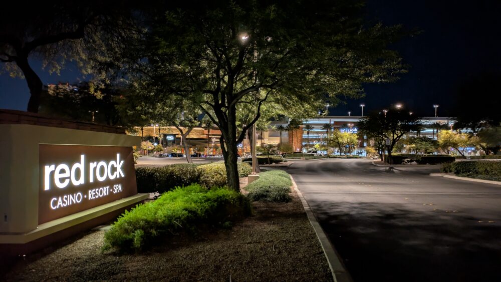 レッド・ロック・カジノ・リゾート・アンド・スパのカジノ側の入口