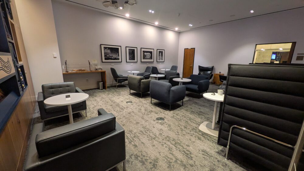 ラスベガス空港アメックスセンチュリオンラウンジ専用エリアの室内