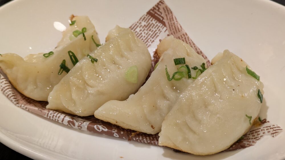 大吉縁の豚と海老の餃子