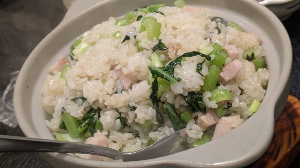 大吉縁の上海土鍋炒飯