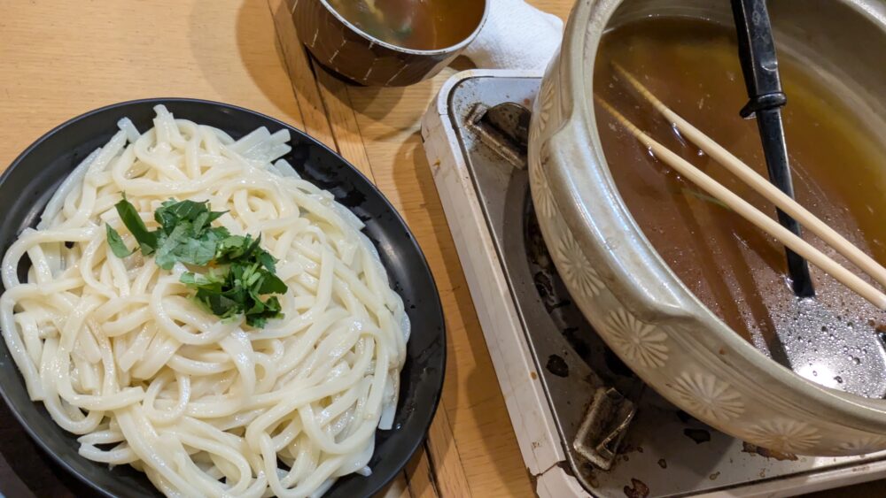 飛梅神田西口店の〆のうどん
