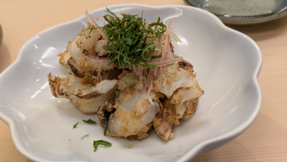 いく味のいかげその山わさび和え