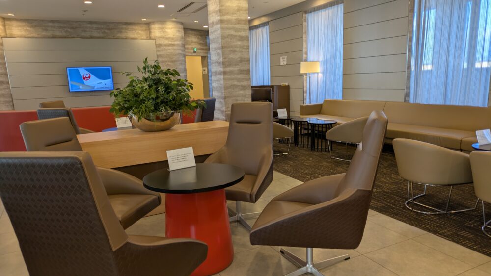 USJにあるミニオンのJALラウンジ