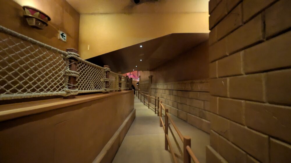 ドンキーコングクレイジートロッコの通路