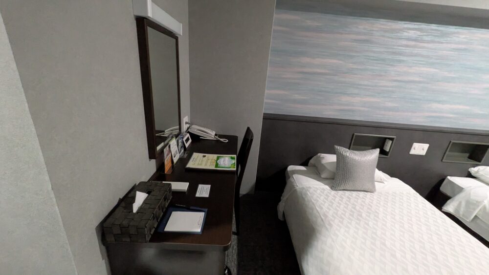 ホテルプラザオーサカのデスク