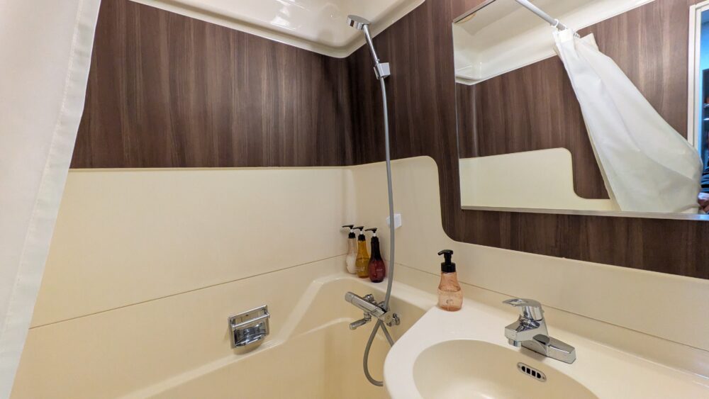 ホテルプラザオーサカのバスルーム