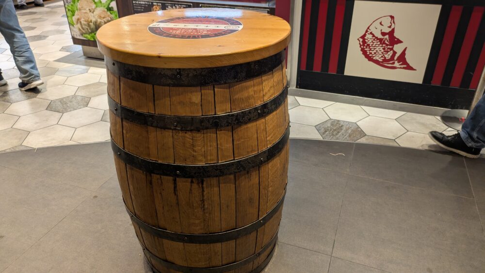 ビールスタンド重富ekieの立ち飲み