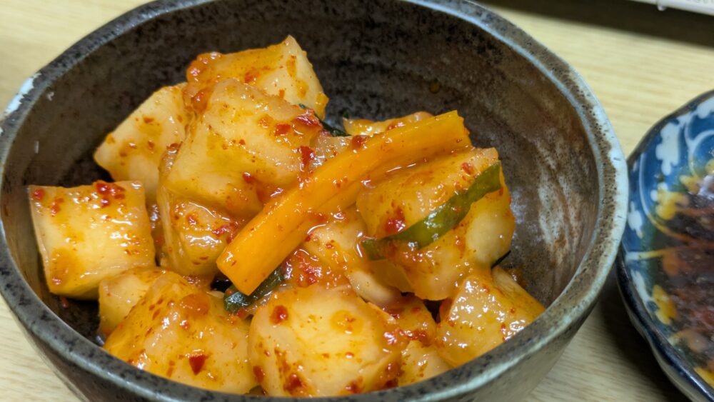 焼肉みっちゃんのカクテキ