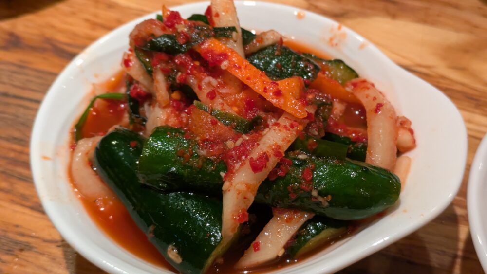 金華園のオイキムチ