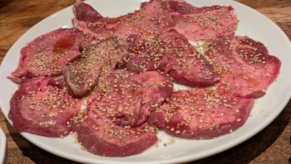 金華園のタン塩