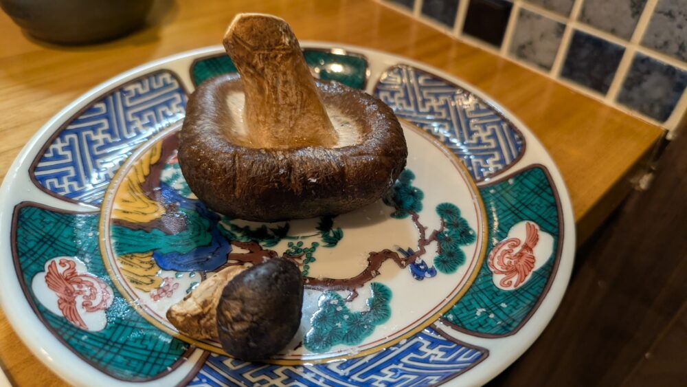 居酒屋食堂結飯の菌床きのこ