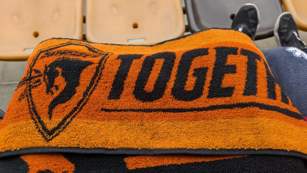 クボタスピアーズ船橋・東京ベイのホスト開幕戦はマフラータオルプレゼント