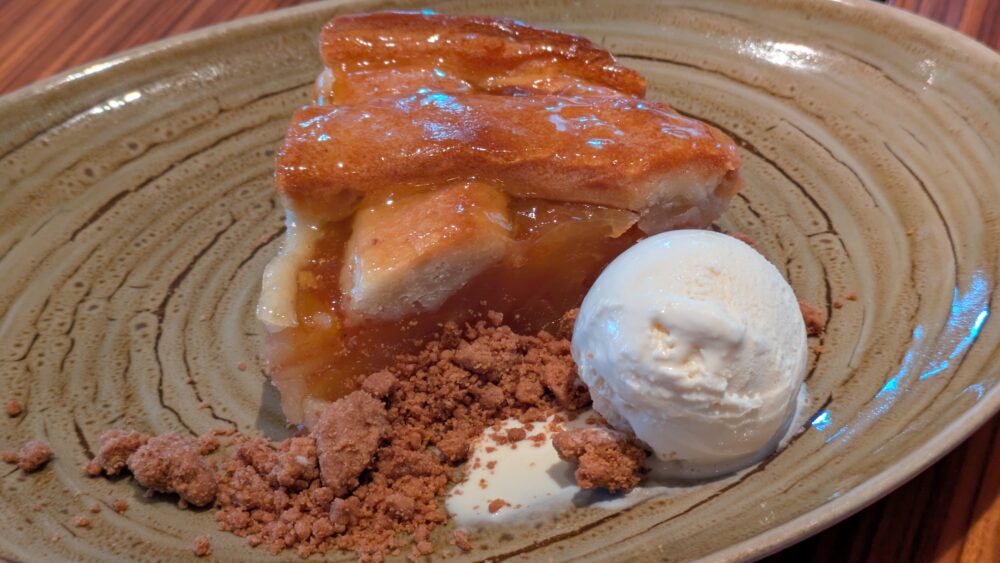 東京アメリカンクラブのアップルパイ