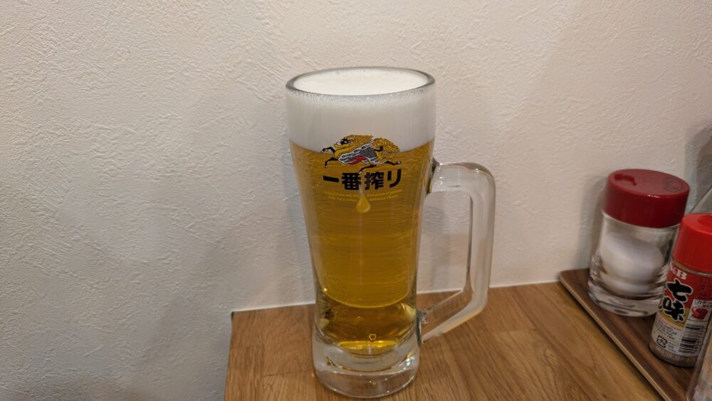 食堂オーツカのビール