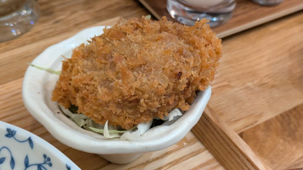 食堂オーツカのメンチカツ