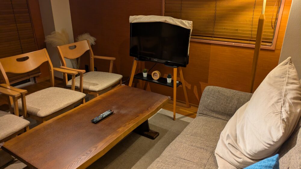 蛍HOTARUのリビングはくつろげる雰囲気