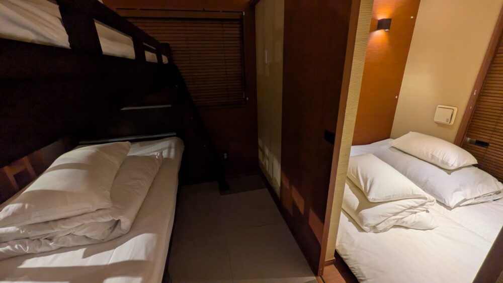 蛍HOTARUの寝室エリア