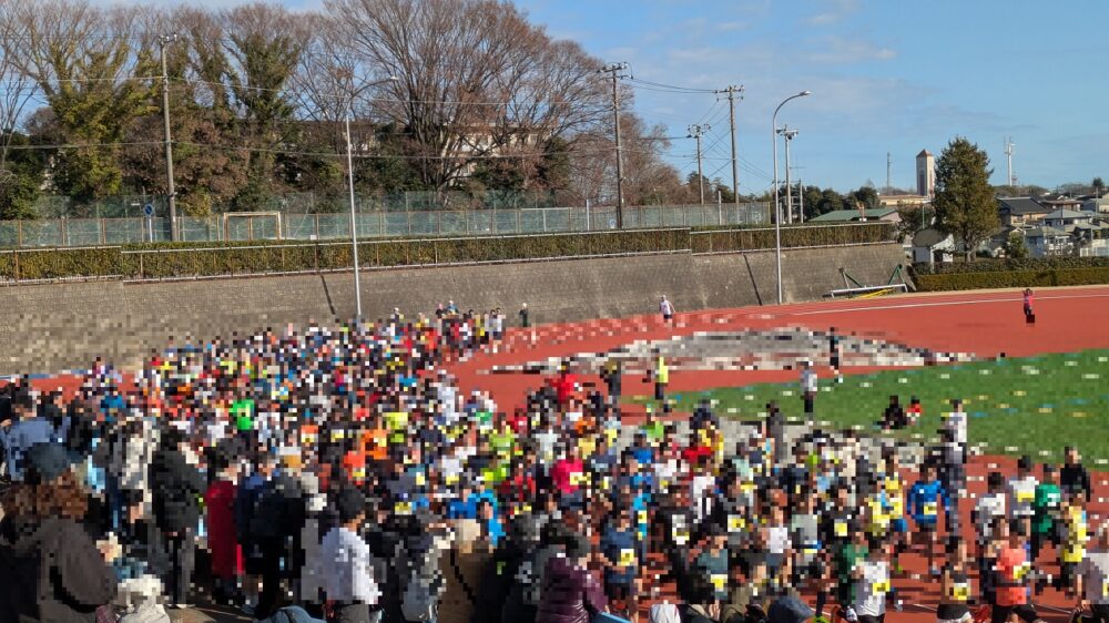 市川市民元旦マラソンの10km