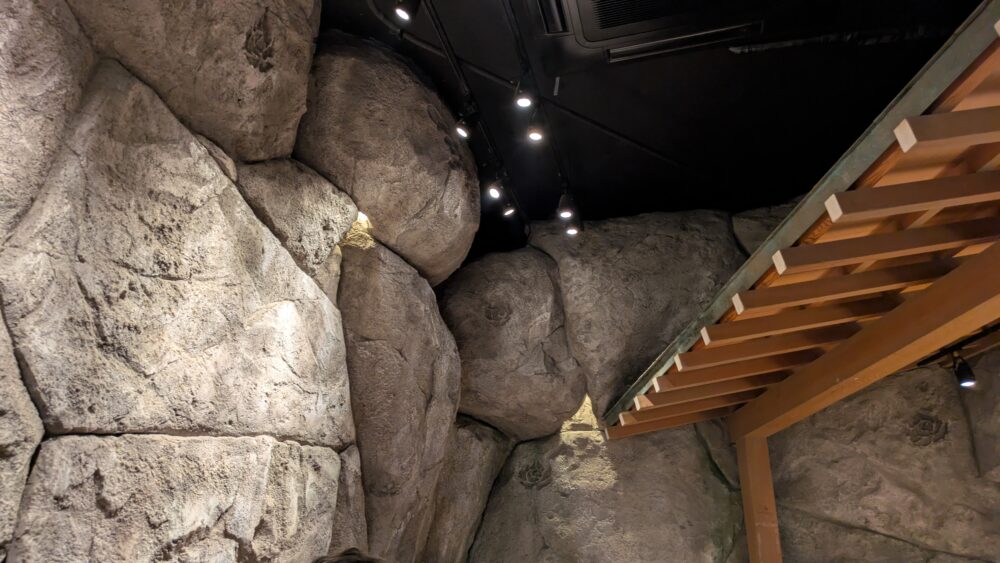 手打ち蕎麦安田の店内