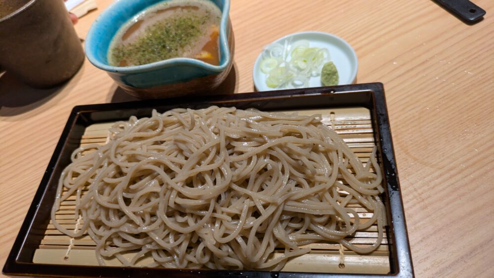 手打ち蕎麦安田のつけとろ蕎麦