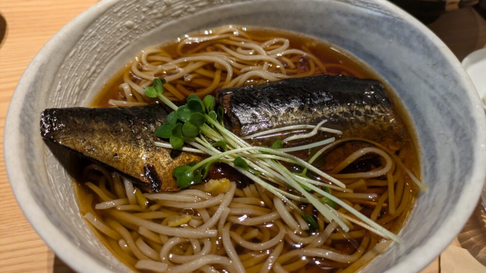 手打ち蕎麦安田のにしん蕎麦