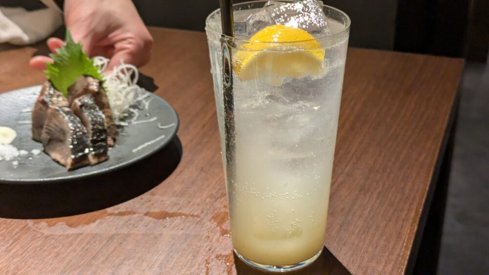 こだわりもん一家本八幡店のレモンサワー