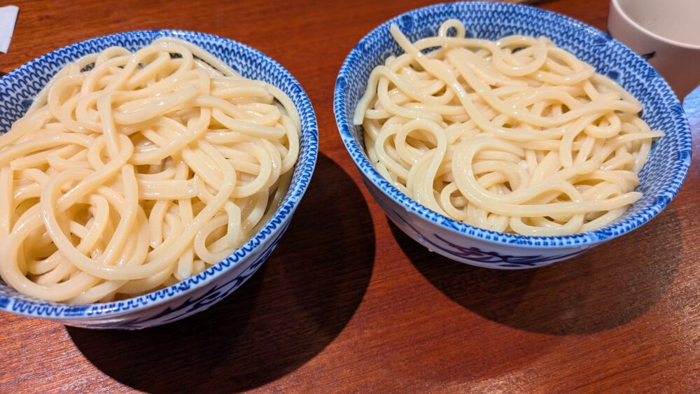 つけソバいしいの麺の量