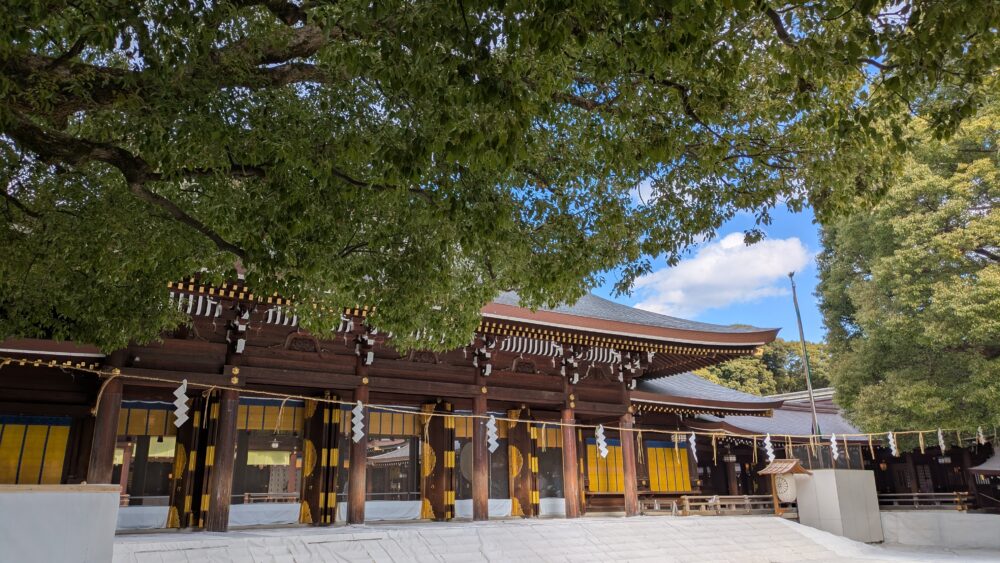 明治神宮の初詣はとてもスムーズ